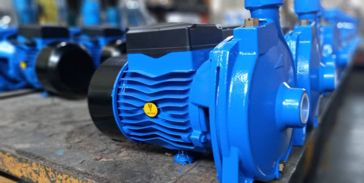 پمپ آب یک اسب توحید پمپ بشقابی پروانه برنجی مدل TPVCM158