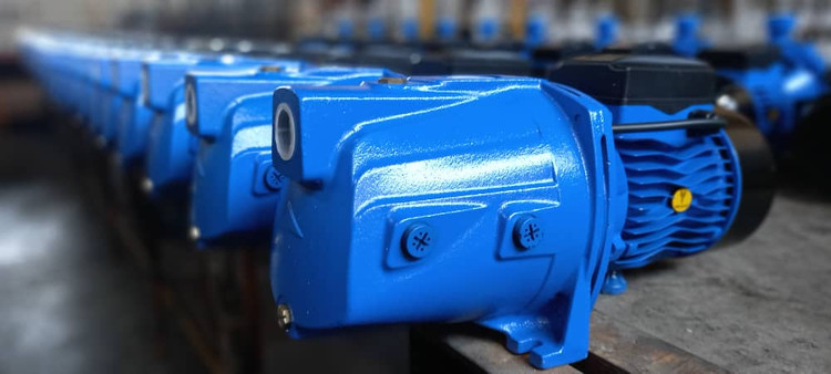 پمپ آب یک اسب توحید پمپ جتی پروانه برنجی مدل TPVJWM10