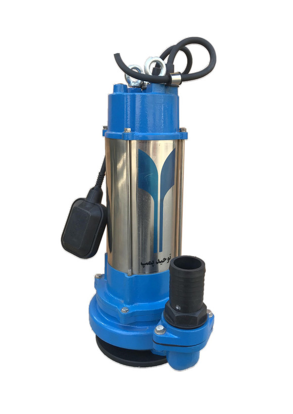 پمپ لجن کش ۲۲ متری توحید پمپ تک فاز دو اینچ