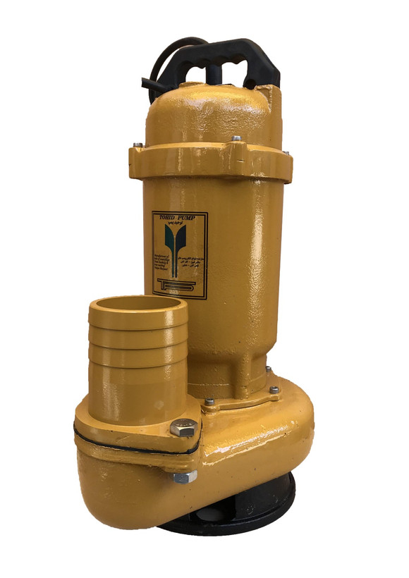 پمپ لجن کش توحید پمپ 14 متری لوله ۸ تمام چدن فلنچ خور