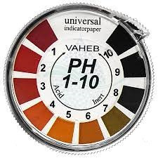کاغذ پی اچ (PH) واهب 1 تا 10