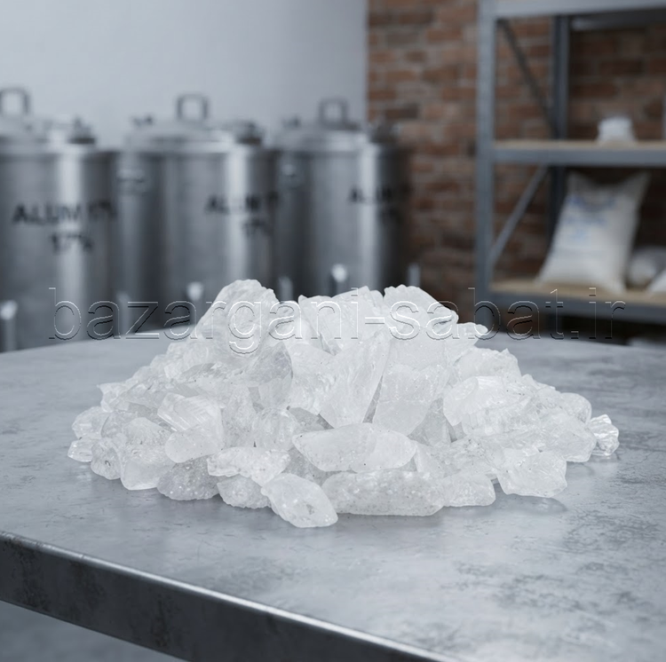 سولفات آلومینیوم گرانول نباتی 17% Aluminum sulfate